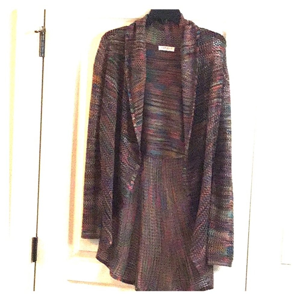 Open from sweater